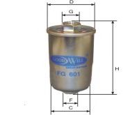 ФИЛЬТР ТОПЛИВНЫЙ FG601