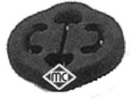 РЕЗИНКА ГЛУШИТЕЛЯ AUDI 80/100/SEAT/VW 80- 00238