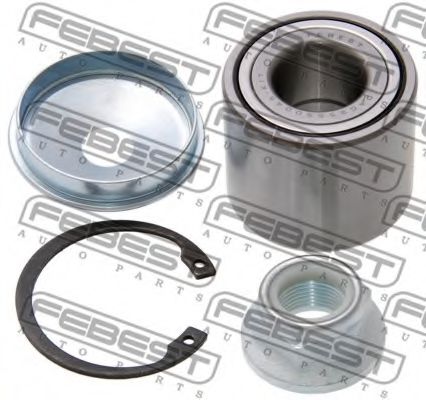 ПОДШИПНИК СТУПИЧНЫЙ ЗАДНИЙ (25X55X45) РЕМКОМПЛЕКТ (RENAULT CLIO III 2005-) FEBEST DAC25550045-KIT