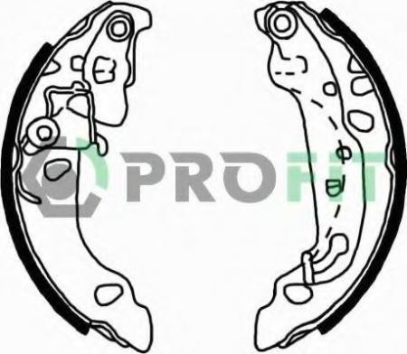 - .  . FORD FIESTA 95-02, KA 98-08 REAR 5001-0636