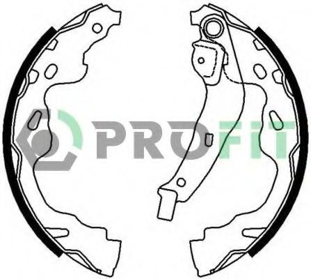 - .  . TOYOTA YARIS 99-, SUZUKI SWIFT 03- CITROEN C1 06- REAR 5001-0672