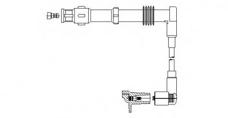ПРОВОД В/В AUDI/SEAT/VW 65CM 113/65