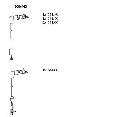   ()   MITSUBISHI GALANT IV 2.0/2.0GTI 11/87-10/92 300/443