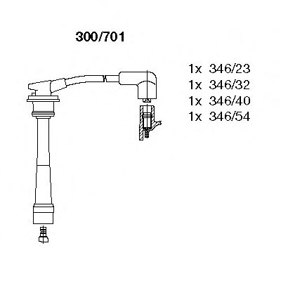    HY CO / LA II 300/701