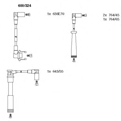   RENAULT SAFRANE 2.0 16V/ 2.2 92- 600324