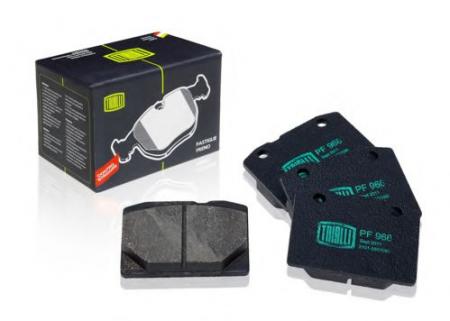 КОЛОДКИ ТОРМОЗНЫЕ 2101-07 ПЕРЕДНИЕ ДИСКОВЫЕ (КОМПЛЕКТ 4 ШТ) PF-966