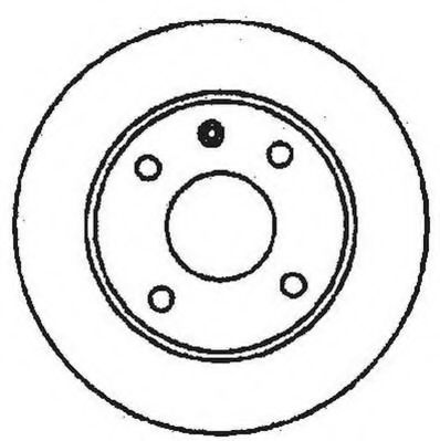    [255, 6X13]  VW GOLF III 1, 6;1, 8I;1, 9TDI 93-;PASSAT 1, 6;1, 8I;1, 9TD/TDI 91-96 561491J