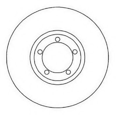     [270X24]  FORD TRANSIT 130-190 (15) 2.0I, 2.5D/TD 91- 561625J