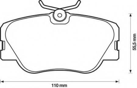     MERCEDES W124 200-300 , W201 E 2, 3-2, 5 16V 82-93 571382J