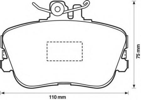    /.  MERCEDES W202 C180-C280 93- 571828D