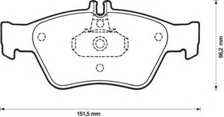     MERCEDES W210 E220;E230;E250;E280 ;E290 ;E300;E500 95- 571877J