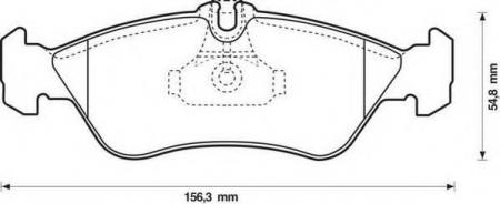     MERCEDES SPRINTER 308D, 312D, 314D 95- 571910J