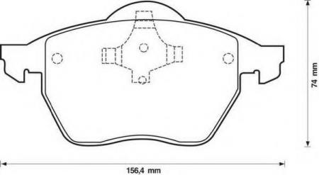     AUDI A4 1.8-2.8 / 1.9TDI / 2.5TDI / Q [TEVES] 571921J