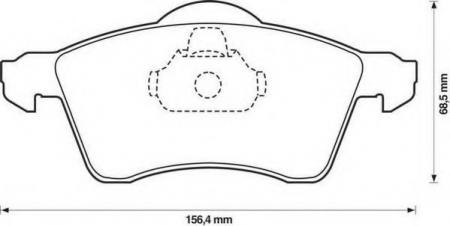     VW TRANSPORTER 2, 5-2, 8 95- 571934J