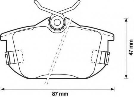     VOLVO S40 1, 8;2, 0;1, 9TD [ATE] 95- 571941J