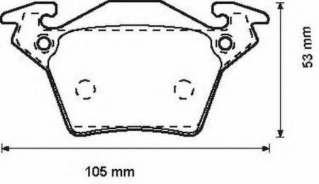     MERCEDES V-CLASS/VITO V200-V280/D 2/96-> [BOSCH] 571947J-AS