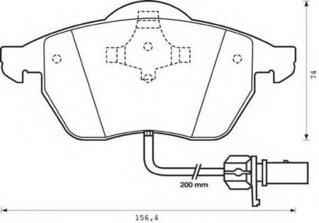     VW T4 2, 0 / 2, 5 / D 5 / 98-4 / 99 , 2.8 VR6 96-98 573022J