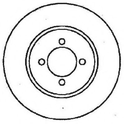    [252, 5X10]  FORD SIERRA 1.6-2.8 82-3/93; FOCUS 98- 561375J