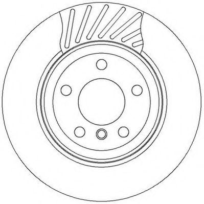ДИСК ТОРМОЗНОЙ 562327J