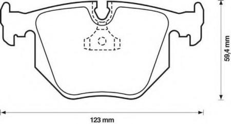    BMW 725 / 728 9 / 95-;735 96-; 740 6 / 94- 571918J