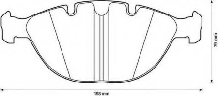     BMW X5 4.6 2 / 02-3 / 04; E65 / E66 760 1 / 03->; 571993J