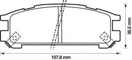    SUBARU IMPEZA / LEGACY 1.6-16V / 1.8-16V / 2.0-16V / 2.2-16V 89-> 572197J