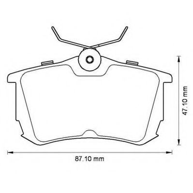   AVENSIS / COROLLA 97-03 / 1.6 / 1.8 / 2.0 / 2.4 / 572520J