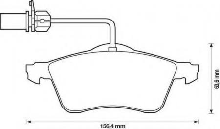    VW T4 18I-24D 99- (CH70-Y000001-) 15 ATE 573106J