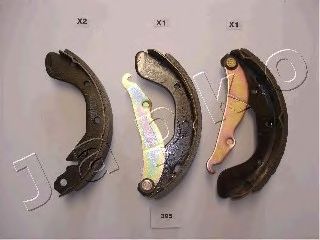 КОЛОДКИ ТОРМОЗНЫЕ БАРАБАННЫЕ 55395