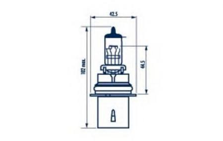   HB1 12,8V 65/45W P29T 48004