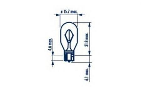   10   W16W 12V NVA CP W2,1x9,5d 17631 NARVA