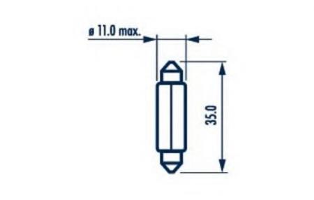   10   FEST T10,5X38 12V 10W 17316