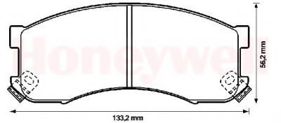 313 02 GDB1037 MAZDA 626 89-92_ 572336B