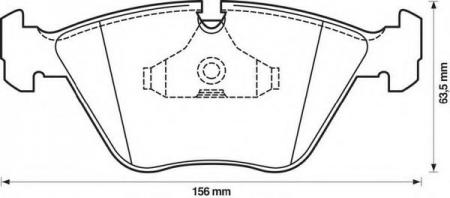   . BMW E34 1.8-2.5TDS 89-95/E32 3.0-5.0 86-94 571355B