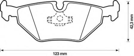   . BMW E34 1.8-2.5TD 89-97/E32 3.0-5.0 85-94 571387B