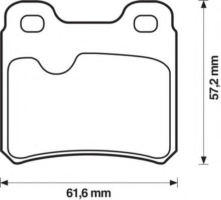    OPEL ASTRA/CALIBRA/VECTRA 1.6-2.5 92-98 571407B