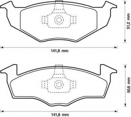   . VW POLO 1.0I-1.9D / SDI 96-01 / LUPO 1.0I / 1.4I / 1.7SDI 97> 571923B