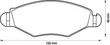 PEUGEOT 206 1.1I-1.9D 97-01 /306 1.4 97-00 571930B