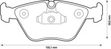   . BMW E46 3.0I/D 00> 571994B