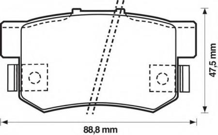   . HONDA ACCORD 1.8-2.3/2.0TD 90-99, ROVER 600 1.8-2.3 93> 572138B