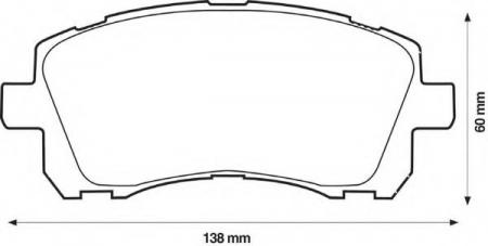 SUBARU FORESTER 2.0 02> / LEGACY 2.5I 4WD 96-99 572423B