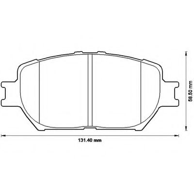 TOYOTA CAMRY 2.4I / 3.0I 01> 572553B