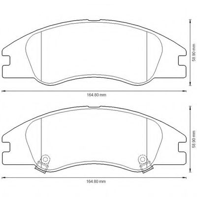 KIA CERATO 1.6I 16V / 2.0I / CRDI 04> 572585B