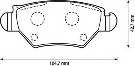   . OPEL ASTRA / ZAFIRA 1.4-2.0DTI 98> 573010B