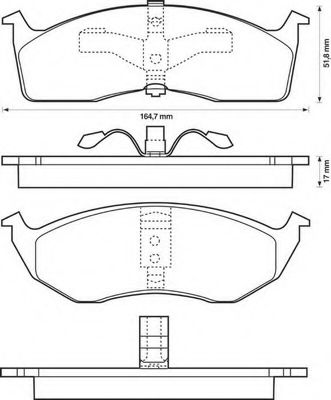   . CHRYSLER GRAND VOYAGER / VOYAGER / NEON 1.8I-2.5ITD 95> 573072B