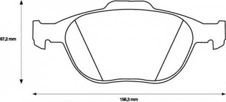    FORD FOCUS 2.0I 16V / TRANSIT / TOURNEO CONNECT ALL 02> 573085B