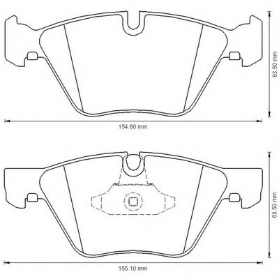 BMW E60 2.0I 03> 573151B