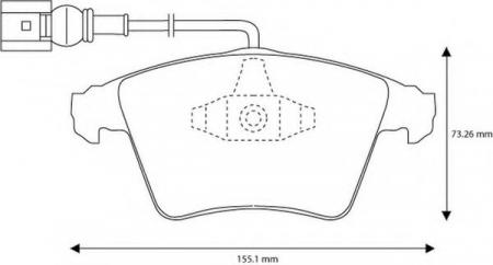DISK 16 VW T5 / MULTIVAN 2.0 / 3.2 / 1.9TDI / 2.5TDI 03> 573159B