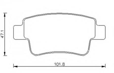 OPEL CORSA D 1.6T / 1.4 / 1.7CDTI 06> 573166B