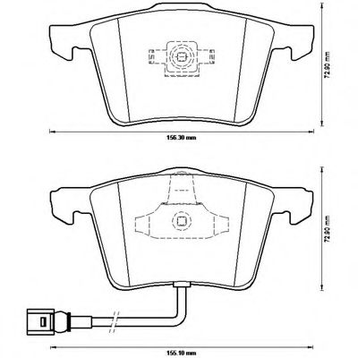 AUDI A3 SPORTBACK 1.8 / 3.2I V6 / 2.0TDI 03> 573197B